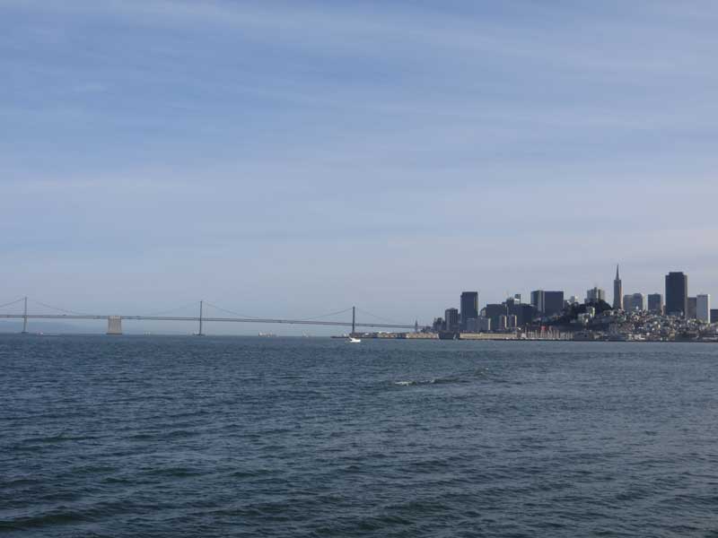 Die „Ugly Sister“ der Golden Gate Bridge: Die um einiges längere „Bay Bridge“